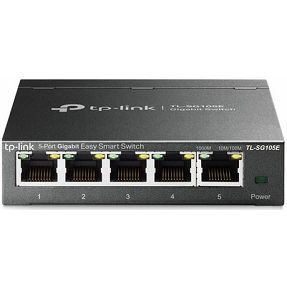 TP-Link Switch TL-SG105E, 5-Port Gigabit Easy Smart Switch,  metalno kućište