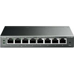 TP-Link Switch TL-SG108PE, 8-Port Gigabit Easy Smart Switch with 4-Port PoE