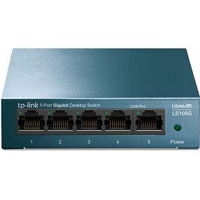 TP-Link LS105G 5-Port Gigabit Desktop Network Switch