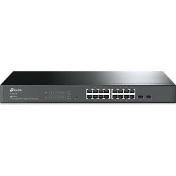 TP-Link Switch TL-SG2218, 16-Port JetStream Gigabit Smart Switch with 2 SFP Slots, 1U 19" Rack Mount