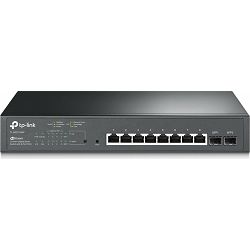 TP-Link Switch TL-SG2210MP, 10-Port JetStream Gigabit Smart Switch with 8-Port PoE+