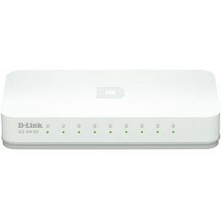 D-Link Switch GO-SW-8E/E, 8-Port, 10/100 Mbps Fast Ethernet, Easy Desktop, GO-SW-8E/E