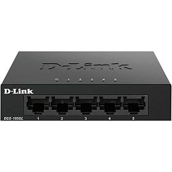 D-Link DGS-105GL, 5-Port Gigabit Ethernet Switch