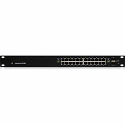 Ubiquiti EdgeSwitch ES-24-250W, 26-Port Layer 2 Managed PoE+ Rackmount EdgeSwitch