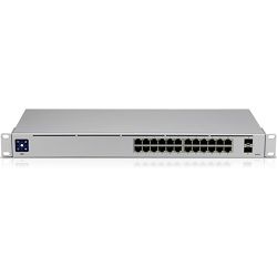 Ubiquiti UniFi USW-24, 24-port Gigabit Switch, 2×1G SFP, Rack 1U, UBQ-USW-24