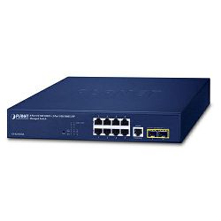 Planet GS-4210-8T2S 8-Port 10/100/1000T + 2-Port 100/1000X SFP Managed Switch, PLT-GS-4210-8T2S