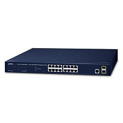 Planet Switch GS-4210-16T2S 16-Port Layer 2 Managed Gigabit Ethernet Switch W/2 SFP Interfaces