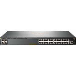 HPE Switch Aruba 2930F 24G Rackmount Gigabit Managed Switch, 24x RJ-45, 4x SFP, PoE+, JL261A