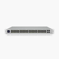 Ubiquiti Unifi L3 52P Switch, 48x 1GbE (40 PoE+, 8PoE++)600W + 4x 10G SFP+, USW-PRO-48-POE-EU