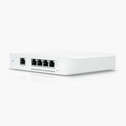 Ubiquiti Switch USW-FLEX-XG Managed L2 switch, 4x10Gb Ethernet ports, 1xGigabit LAN supporting PoE IN