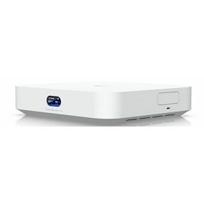 Ubiquiti Cloud Gateway UCG-Max Max Compact 2.5G Cloud Gateway with 30+ UniFi device / 300+ client support, 2.3 Gbps IPS routing, and 512Gb NVR storage