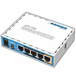 MikroTik Access Point HAP AC lite (RB952Ui-5ac2nD), Dual Band, 5x10/100 Mbit/s, POE