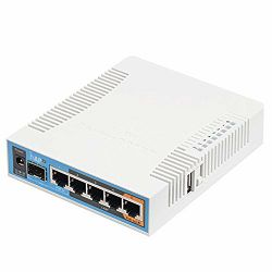 MikroTik Access Point HAP AC (RB962UiGS-5HacT2HnT), Dual Band, 5xGigabit, POE