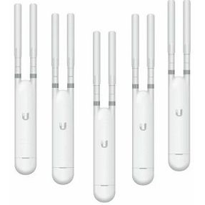 Ubiquiti Access Point UAP-AC-M-5, UniFI AC1200 APs, Mesh System, MIMO, Dual Band, AC1200, 1x RJ45 1000Mb/s, PoE, 5-Pack