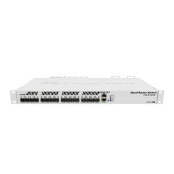 MikroTik CRS317-1G-16S+RM, 16 SFP+ ports Rack-mountable manageable switch with Layer3 features, MIK-CRS317-1G-16S+RM