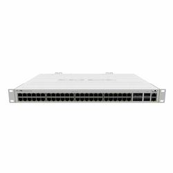 MikroTik Cloud Router/Switch CRS354-48G-4S+2Q+RM, Cloud Router Switch has 48 x 1GbE RJ45 ports + 4 x 10G SFP+ ports and 2 x 40G QSFP+ ports