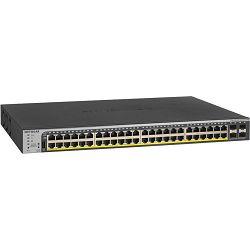 Netgear GS752TPP-100EUS, 48-Port Gigabit PoE+ Smart Switch w/ optional Remote/Cloud Management and 4 SFP Ports (760W)