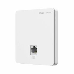 RUIJIE | REYEE In Wall Access Point AC1300, 2.4Ghz/5GHz DualBand, 1267 Mbps, RG-RAP1200 (F)