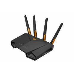 ASUS Router TUF Gaming AX3000 V2, AX3000 Dual Band WiFi 6 Router, 90IG0790-MO3B00