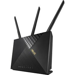 ASUS Router 4G-AX56 AX1800 WiFi 6 Dual-Band LTE Modem Router, 90IG06G0-MO3110