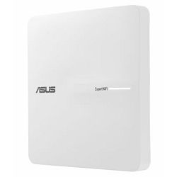 ASUS Access Point EBA63 ExpertWiFi AX3000 Dual-Band WiFi 6 PoE Access Point, 90IG0880-MO3C00