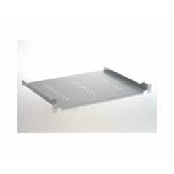 Tecnosteel noseća polica, 1U front mount (min. depth 420mm) - 310mm, nosivost do 15kg, crna (F9243N)