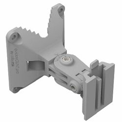 MikroTik quickMOUNT PRO LHG, advanced wall or pole mount adapter for LHG antennas, MIK-QMP-LHG