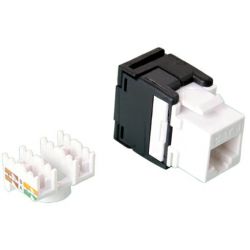 Roline VALUE RJ45 Keystone konektor Cat.6/Class E,UTP (tool-free), bijeli, 26.99.0363