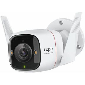 TP-Link Wi-Fi Camera Tapo C325WB 2K QHD, ColorPro Outdoor Security Camera, LAN