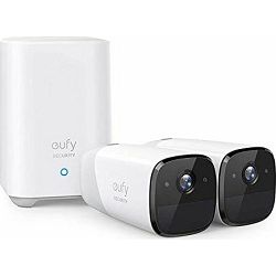 Eufy by Anker, EufyCam 2 Kit, set od 2 nadzorne kamere i bazne stanice, T88413D2, nadzorna kamera, surveillance