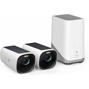 Anker Eufy Cam 3 set: 2 nadzorne kamere + bazna postaja, T88713W1, (na vanjskom skladištu - isporuka 1-2 radna dana)