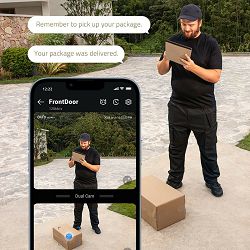 Eufy by Anker Security Video Doorbell with Dual Camera 2K - with Base Station,  E8213G11