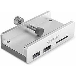 Orico 2-portni USB3.0 hub sa SD čitačem, srebrni, 45833