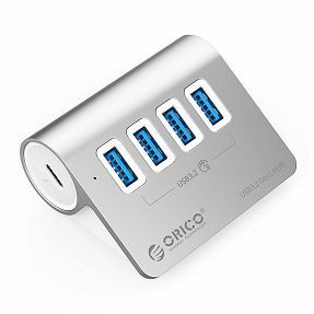 USB-C Hub Orico 4-port, USB-A, M3U4-05-SV-BP