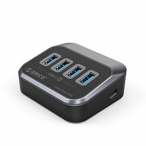 USB-C Hub Orico 4-port, USB-A, M3U3-4A-05-BK-BP