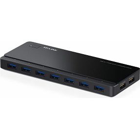USB Hub TP-Link UH720 7-port, USB-A + 2x5V 2.4A port za punjenje, power adapter