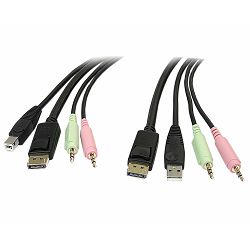 Startech komplet kabela 1.8m 4u1 za SV231DPUA, DP4N1USB6