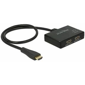 Delock HDMI dvosmjerni razdjelnik, 4K (1 ulaz/2 izlaza), 87700