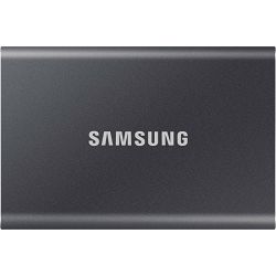 Samsung SSD 500GB 2.5" USB-C, T7 Portable, Gray, MU-PC500T/WW