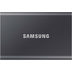 Samsung SSD 500GB 2.5" USB-C, T7 Portable, Gray, MU-PC500T/WW