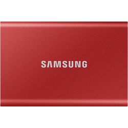 Samsung 2TB 2.5in USB 3.2 T7  Red SSD MU-PC2T0R/WW