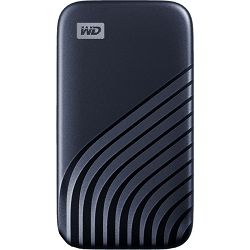 WD SSD 500GB 2.5" USB-C, My passport, BLUE, WDBAGF5000ABL-WESN