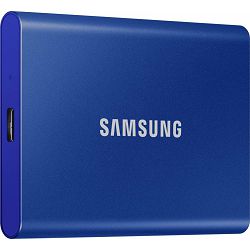 Samsung SSD 500GB 2.5" USB-C, T7 Portable, Blue, MU-PC500H/WW