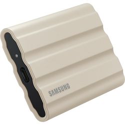 Samsung SSD 1TB 2.5" USB-C, T7 Shield, Beige SSD MU-PE1T0K/EU