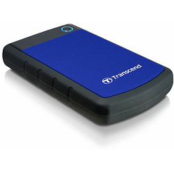 Transcend 2TB 2.5" USB 3.0, StoreJet 25H3B, Blue, Anti-shock , TS2TSJ25H3B