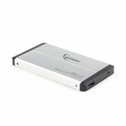 Gembird EE2-U3S-2-S kućište 2.5'' USB 3.0 Silver Aluminum, GEM-EE2-U3S-2-S