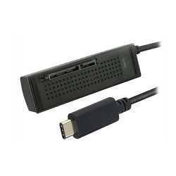 Kabel USB 3.0, 1m, USB-C/SATA 6Gbit/s M/F, Roline, Crni, 12.99.1050