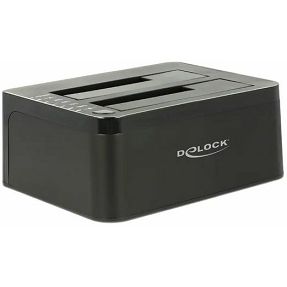 Docking and cloning station Delock, 2x 2.5"/3.5" SATA SSD/HDD, USB 3.2 Gen1, 62661