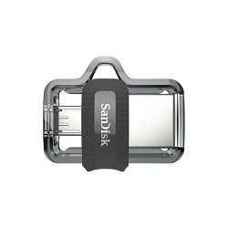USB 128GB Sandisk Dual Drive, USB-A/USB-microB 3.0 crni, SDDD3-128G-G46