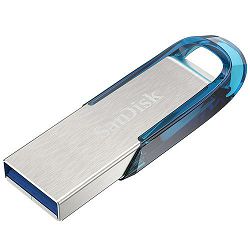 USB 64GB Sandisk Ultra Flair, USB-A 3.0 tropical plavi , SDCZ73-064G-G46B